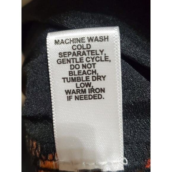 Cato Women Multi Pleated 100% Polyester Scoop Neck Short Sleeve Top Blouse Large - Picture 8 of 11